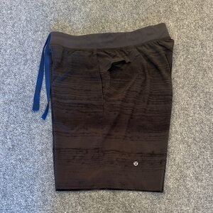 Men's Black Lululemon Workout Shorts